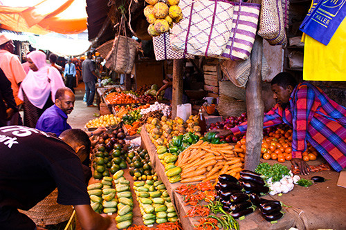 Stone Town Sansibar Sehensw&uuml;rdigkeiten Darajani Markt
